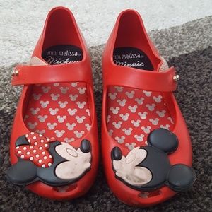 Mini Melissa disney shoes
